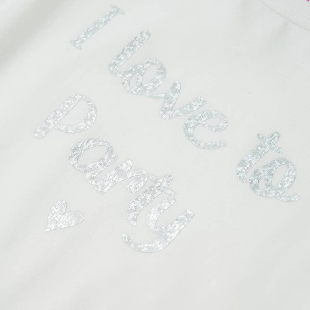 Kids T-Shirt Cotton White 116 Children's Top Kids Clothing Kids Wear Kids'