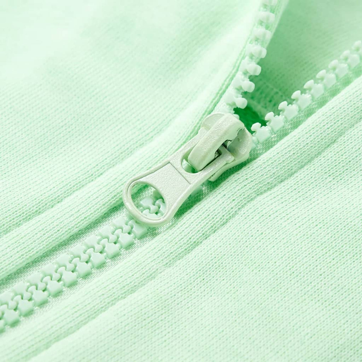 Sweatshirt Cotton Bright Green 104 Kids Clothing Children's Top Kids Wear Zip