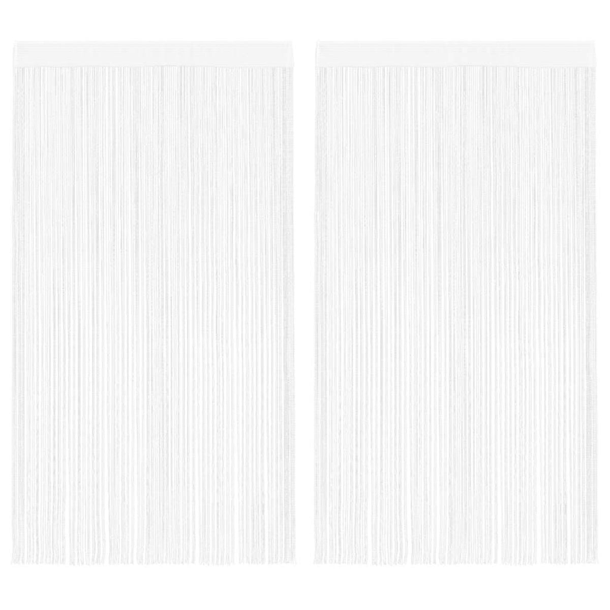 Curtain Fabric White 100 x 250 cm Window Dressing Home Furnishings Curtains