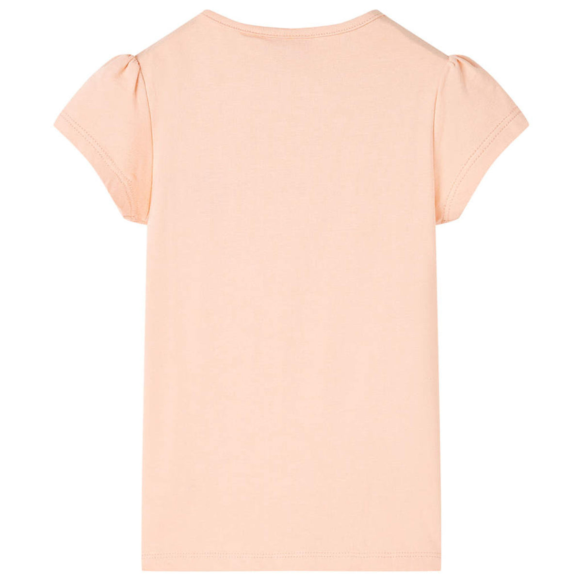 Kids T-Shirt Cotton Light Orange 104 Children's Top Kids Clothing Kids Wear