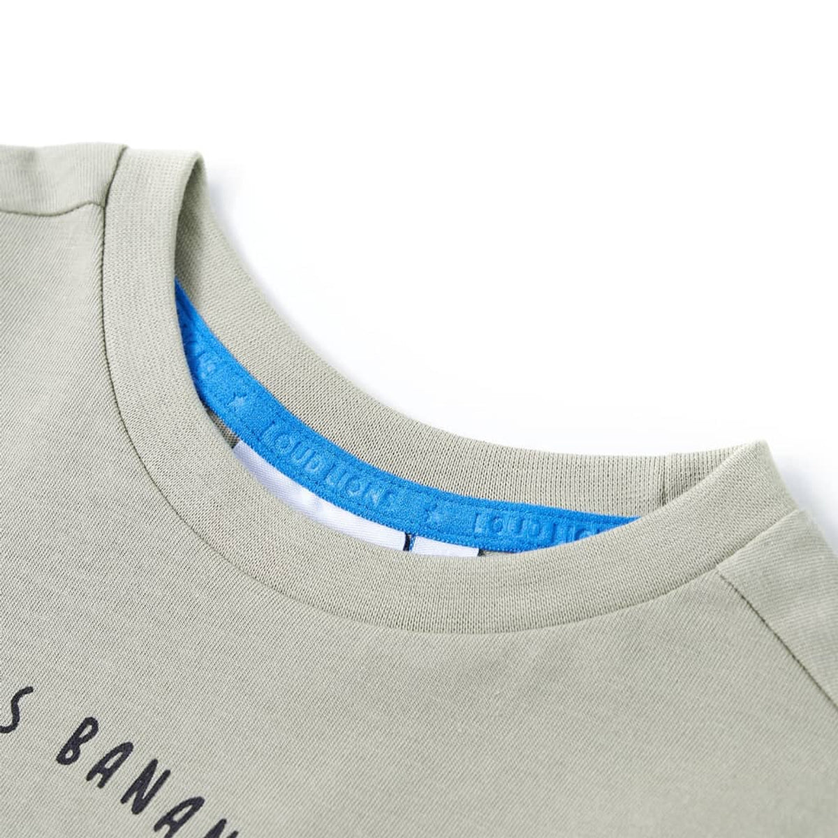 Kids T-Shirt Cotton Light Khaki 140 Children's Top Kids Clothing Kids Wear 140