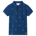 Kids'Polo Shirt Dark Cotton Dark Blue 116 Kids Clothing Children's Wear 116