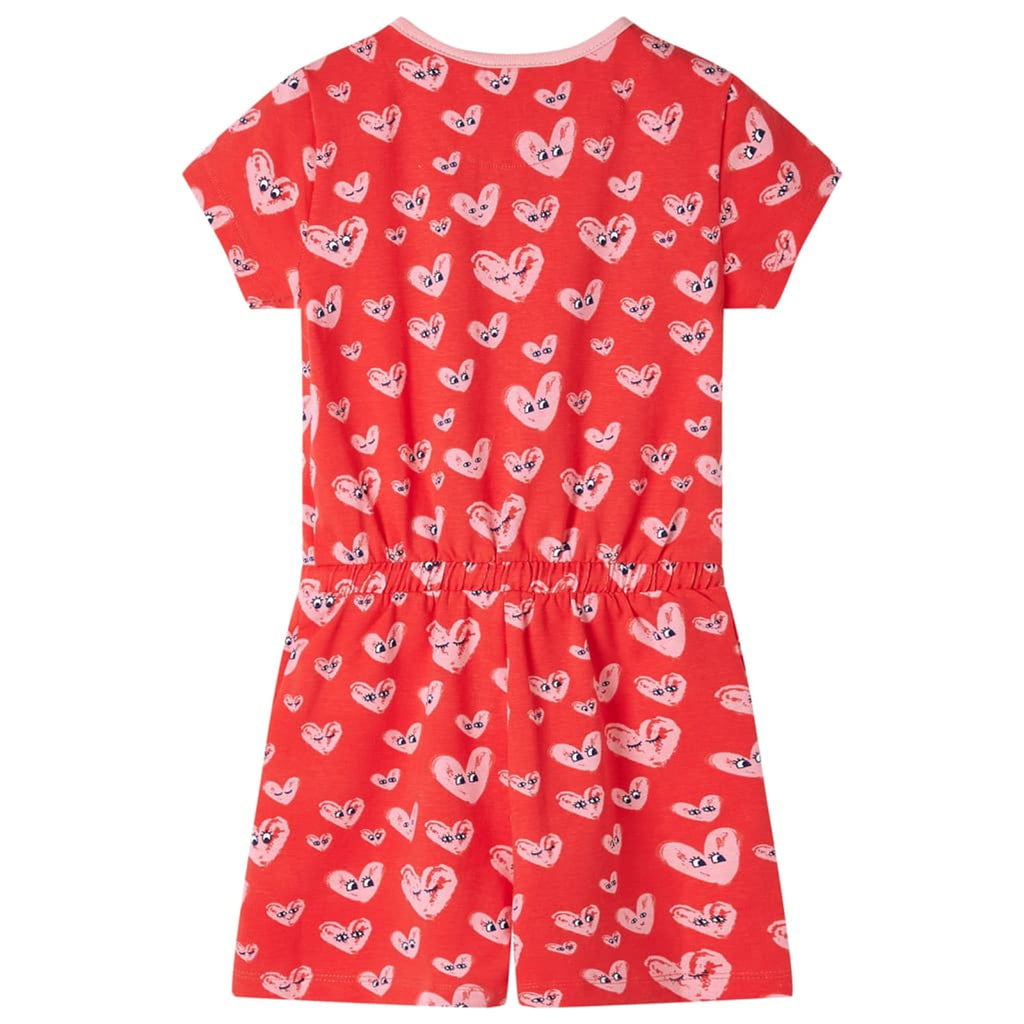 Kids' Clothing Cotton Red 116 Kids'Playsuit 116 (suitable for 5-6 years)