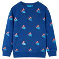 Sweatshirt Cotton Dark Blue 116 Kids Clothing Children's Top Kids Wear 116