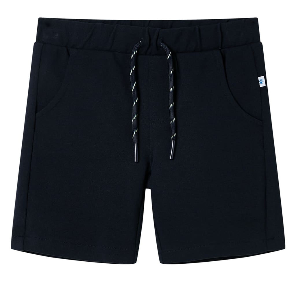 Shorts Cotton Navy 116 Kids' Bottoms Kids' Bottom Kids'Shorts Drawstring 116