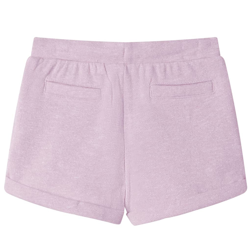Shorts Cotton Mixed Lila 116 Kids' Bottoms Kids' Bottom Kids'Shorts Drawstring