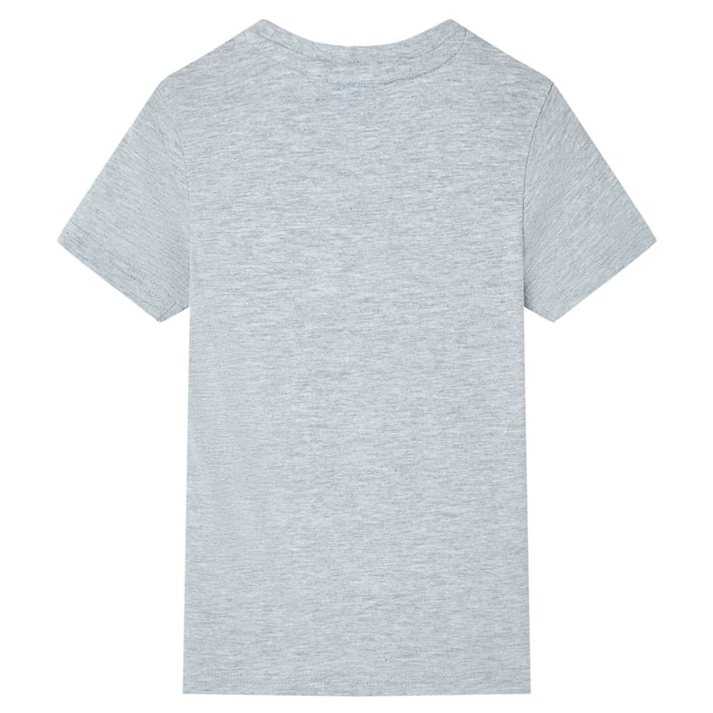 Kids T-Shirt Cotton Grey 140 Children's Top Kids Clothing Kids Wear Kids' Tops