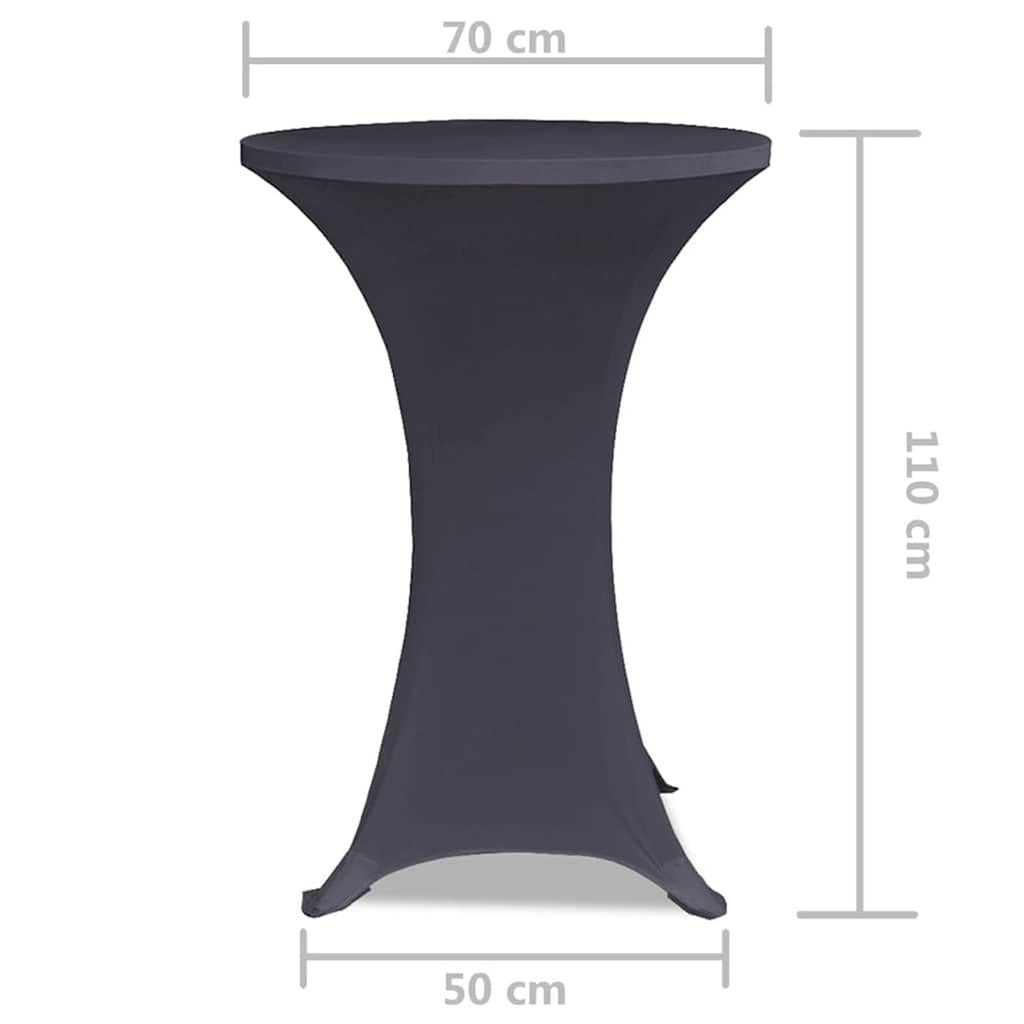 Table Anthracite Furniture Home Dining Slipcovers Slipcover 2 pcs Variant 2