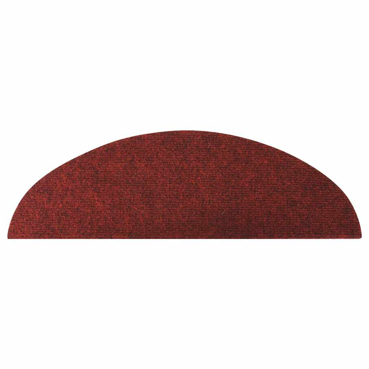 Stair Mats Self-Adhesive Needle Felt Fabric (95%Pes Red 56 x 17 x 3 cm 15 pcs