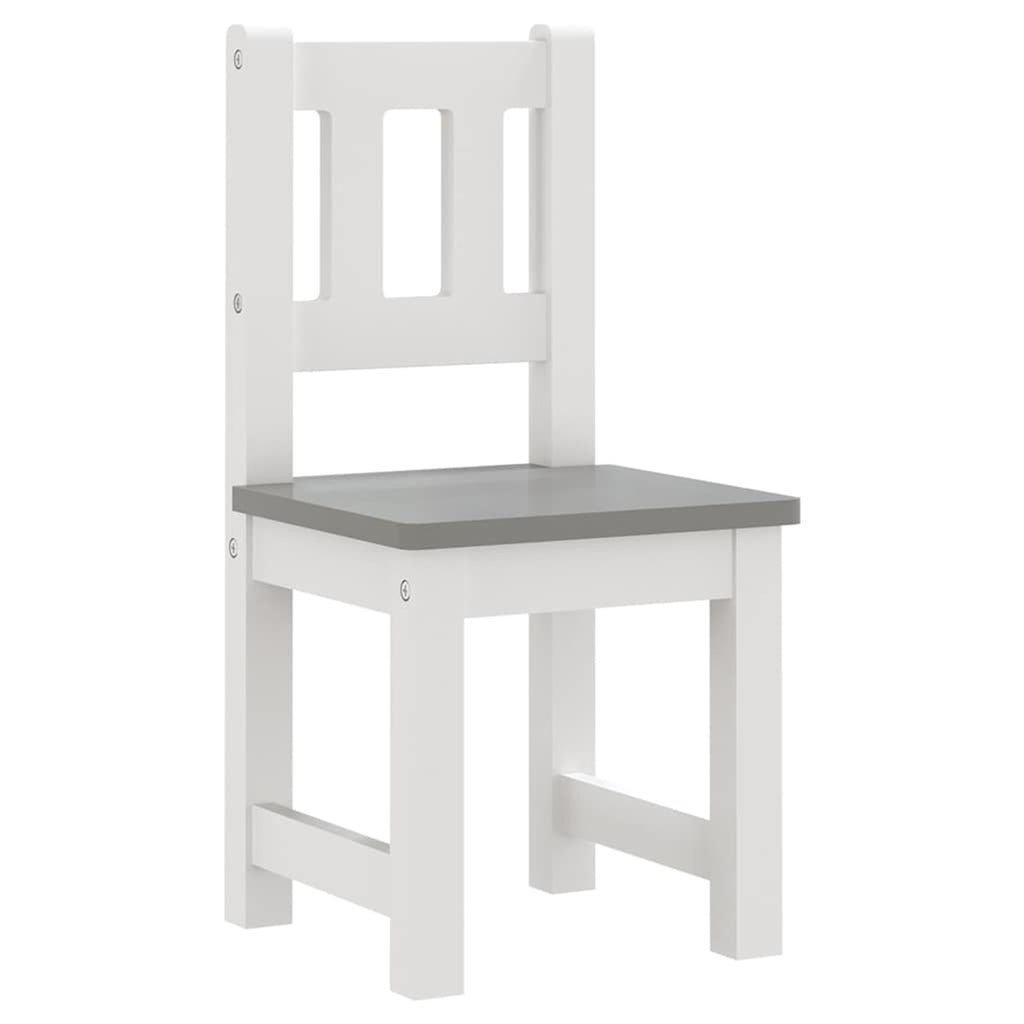 Table Mdf White 60 x 50 x 48 cm Furniture Home Dining Baby Toddler Furniture