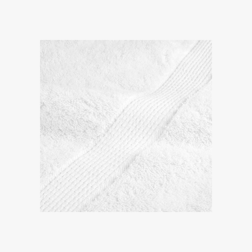 Towel Cotton White 200 x 100 cm Bathroom Bath Linen Home Towels 4 pcs SOLUND