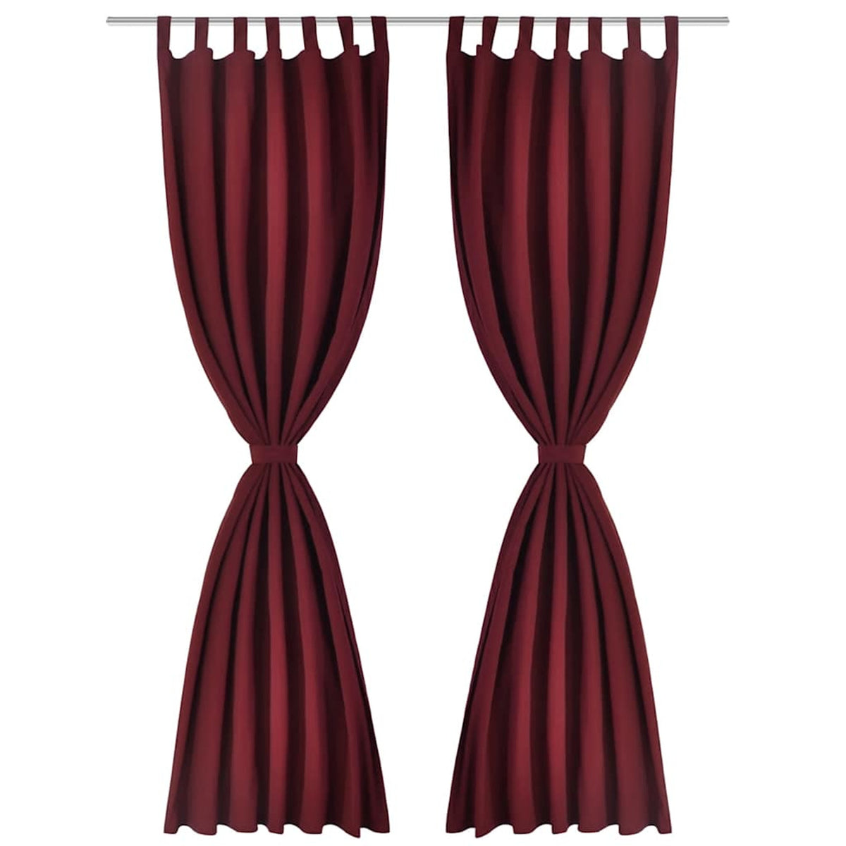 Curtain Bordeaux 140 x 175 cm Window Dressing Home Furnishings Window Covering