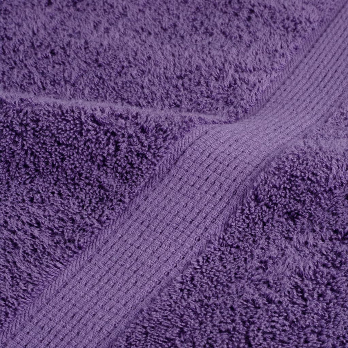 Towel Cotton Purple 50 x 30 cm Bathroom Bath Linen Home Towels 10 Variant 2
