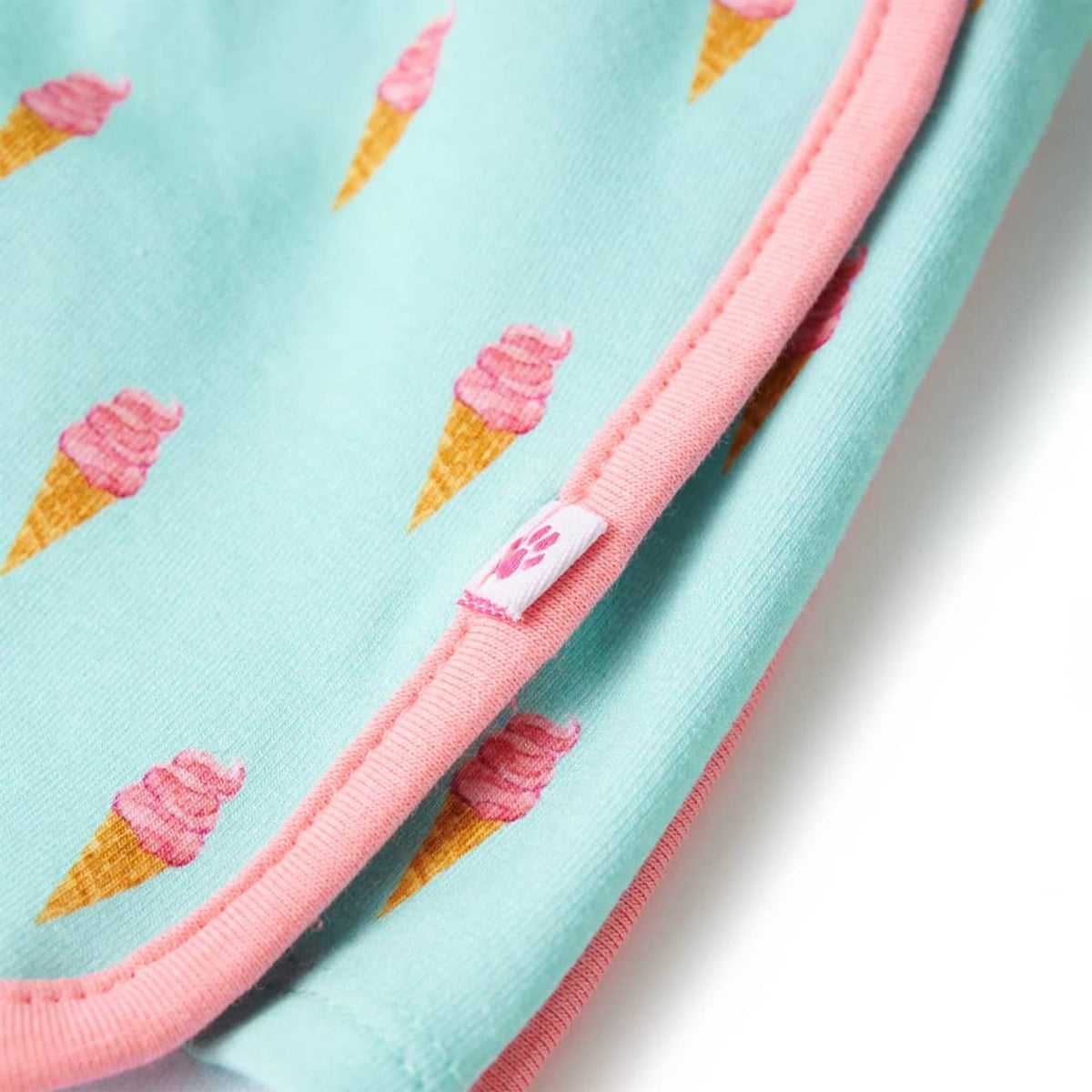 Shorts Cotton Light Mint 104 Kids' Bottoms Kids' Bottom Kids'Shorts Drawstring