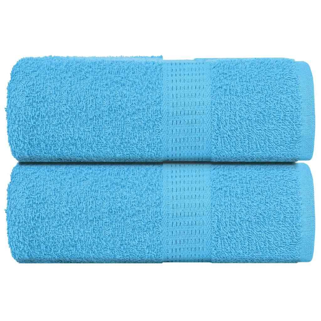 Towel Cotton Turquoise 30 x 30 cm Bathroom Bath Linen Home Towels 2 pcs Wash