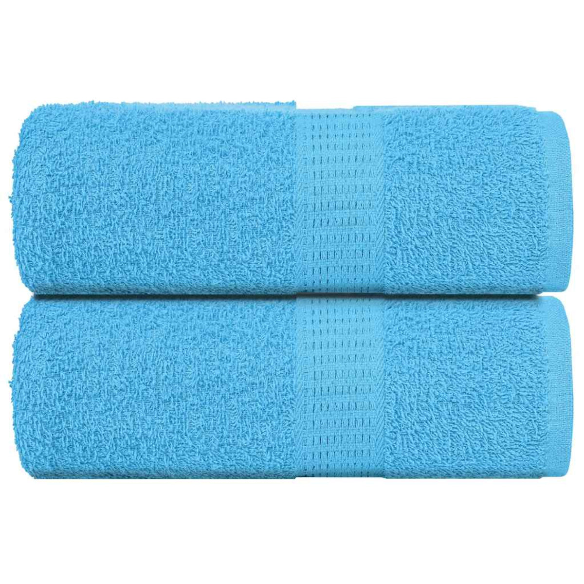 Towel Cotton Turquoise 30 x 30 cm Bathroom Bath Linen Home Towels 2 pcs Wash