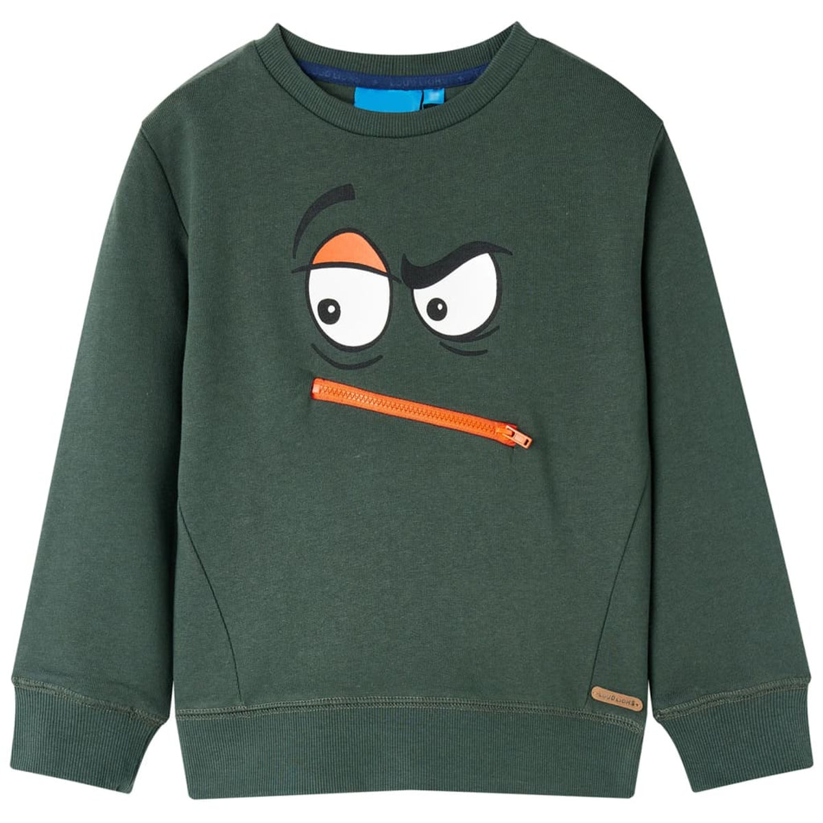 Sweatshirt Cotton Dark Green 104 Kids Clothing Children's Top Kids Variant 4