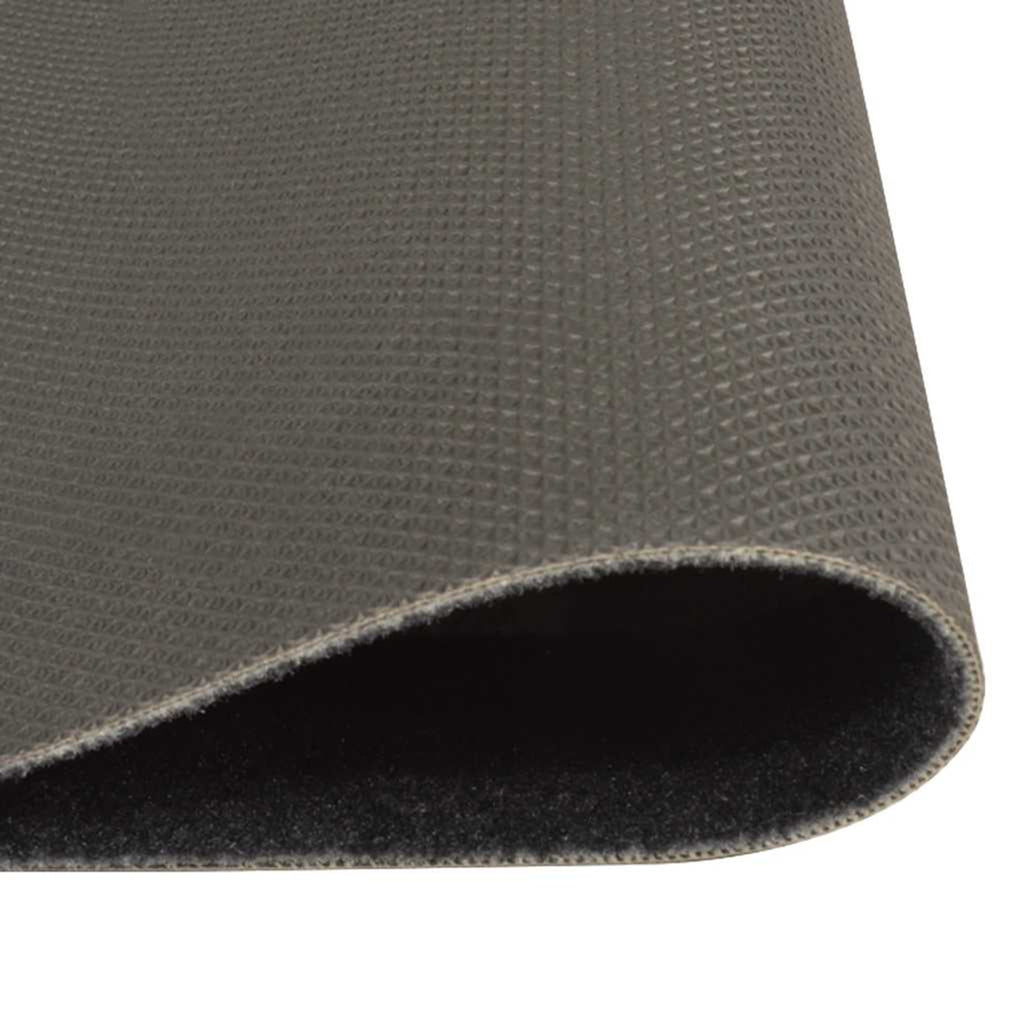 Rug Velvet (100% Polyamide) Black 150 x 45 x 0.5 cm Floor Mat Home Variant 2