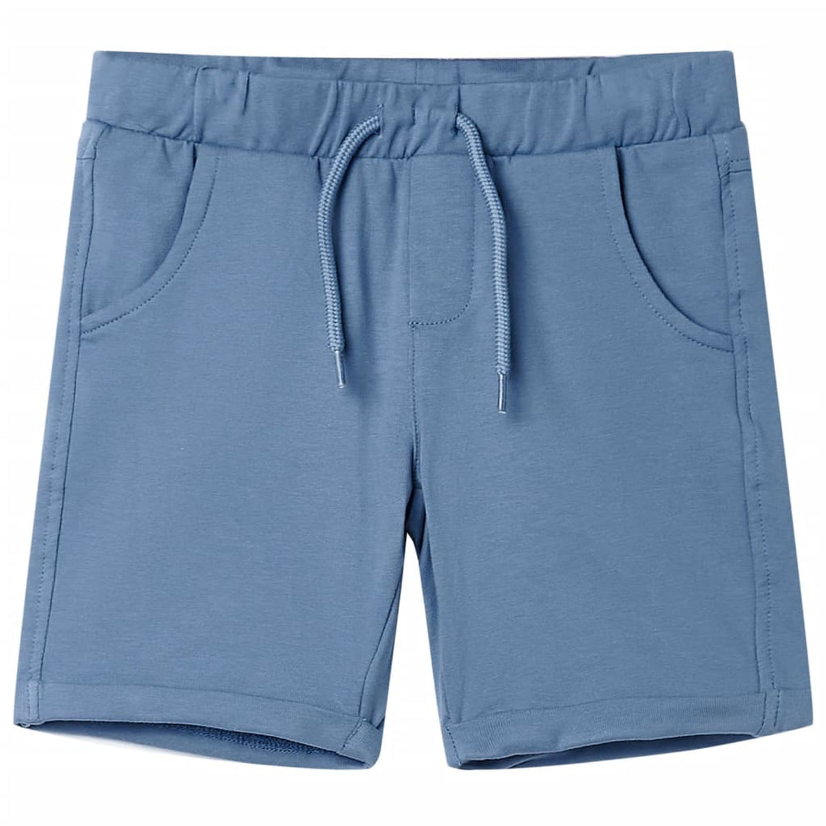 Shorts Cotton Dark Blue 140 Kids' Bottoms Kids' Bottom Kids'Shorts Drawstring