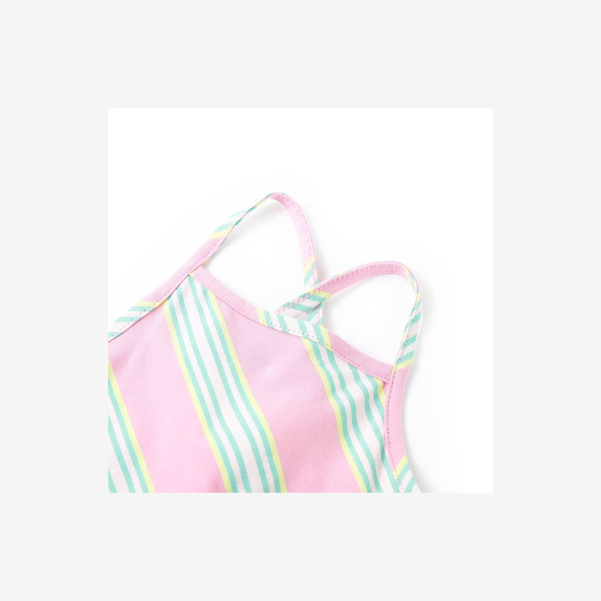 Dress Cotton Pink 104 Kids' Dresses Kids' Dresse Kids'Dress Drawstring 104