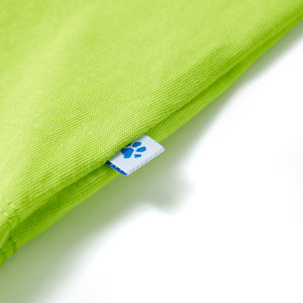 Kids T-Shirt Cotton Lime 116 Children's Top Kids Clothing Kids Wear Kids' Tops