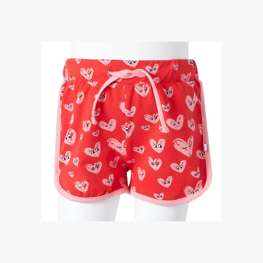 Shorts Cotton Red 140 Kids' Bottoms Kids' Bottom Kids'Shorts Drawstring 140