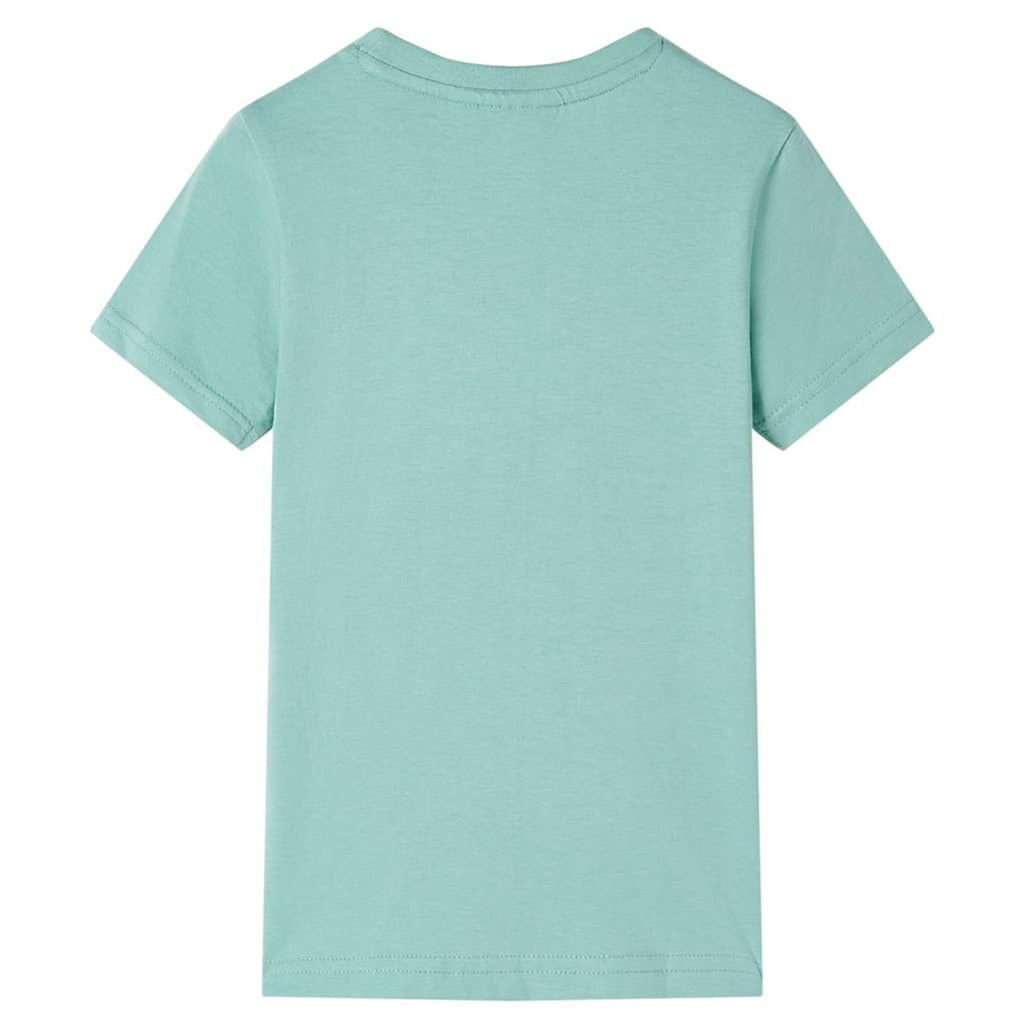 Kids T-Shirt Cotton Green 104 Children's Top Kids Clothing Kids Wear Variant 5
