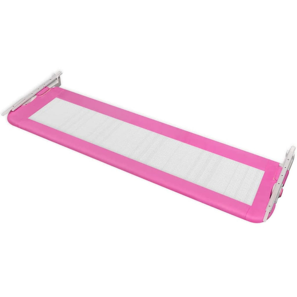 Toddler Safety Bed Rail Polyester Pink 150 x 36.5 x 42 cm Child Bed Guard 5x42cm