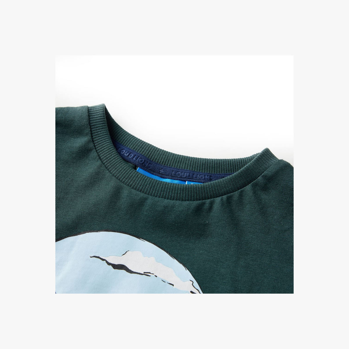 Kids T-Shirt Cotton Dark Green 104 Children's Top Kids Clothing Kids Variant 5