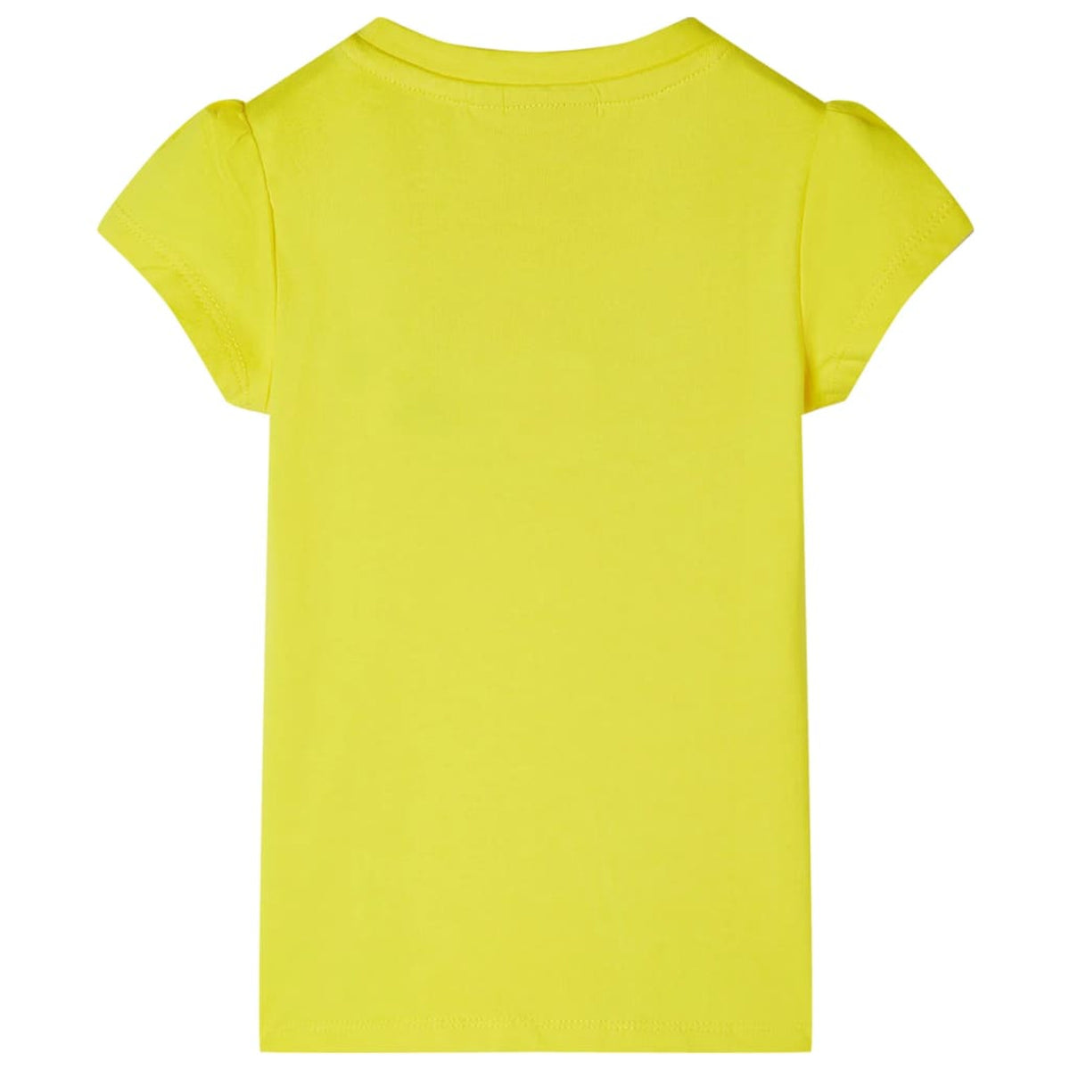 Kids T-Shirt Cotton Bright Yellow 140 Children's Top Kids Clothing Kids Wear