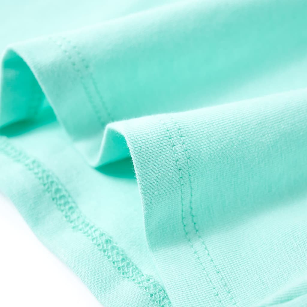 Kids T-Shirt Cotton Light Mint 128 Children's Top Kids Clothing Kids Variant 4
