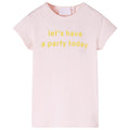 Kids T-Shirt Cotton Soft Pink 140 Children's Top Kids Clothing Kids Variant 3
