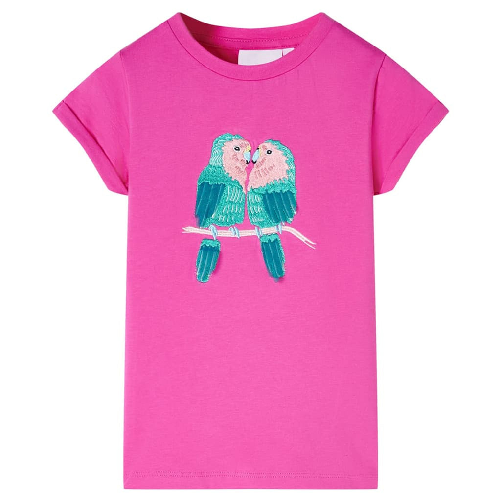 Kids T-Shirt Cotton Dark Pink 104 Children's Top Kids Clothing Kids Variant 2