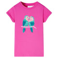 Kids T-Shirt Cotton Dark Pink 104 Children's Top Kids Clothing Kids Variant 2