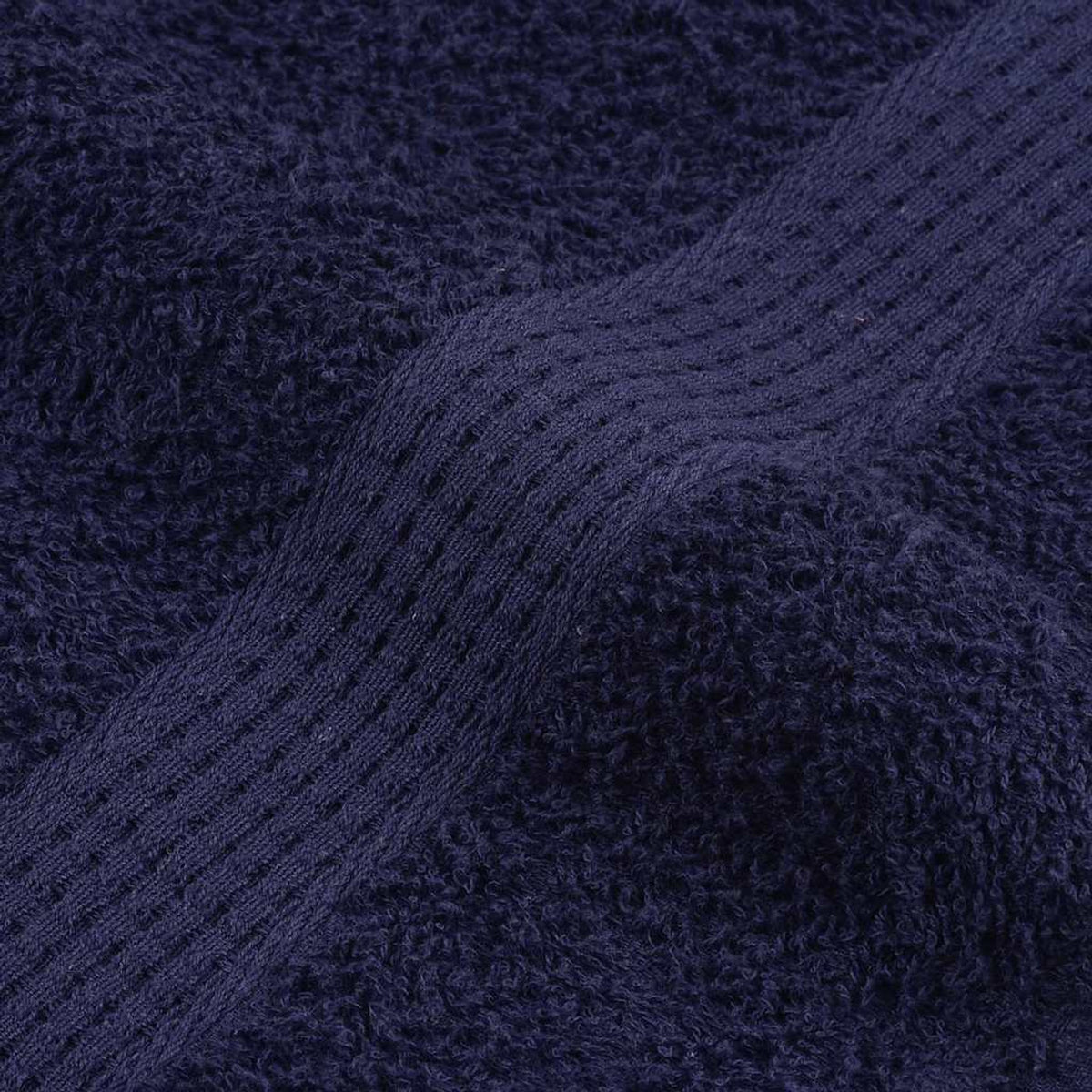 Towel Cotton Navy Blue 30 x 50 cm Bathroom Bath Linen Home Bath Towels 8 Piece