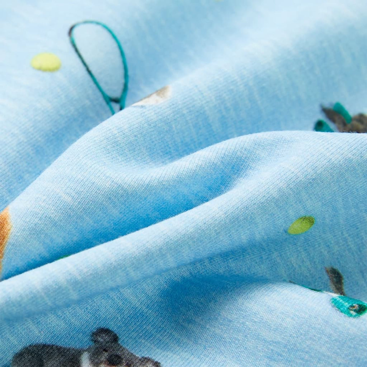 Sweatshirt Cotton Light Blue Melange 104 Kids Clothing Children's Top Kids