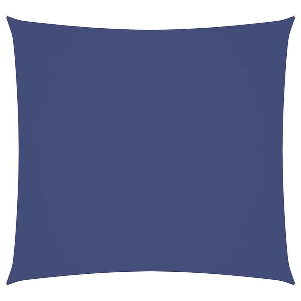 Sunshade Sail Oxford Fabric Blue Water Resistant UV Resistant 250 x 250 cm