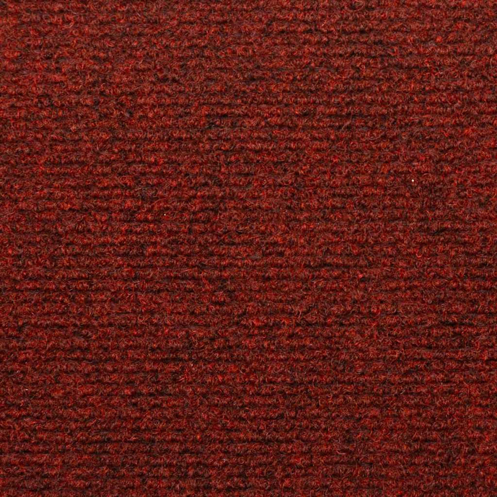Stair Mats Self-Adhesive Bordeaux Rectangular Needle-Punched Fabric (100% 15