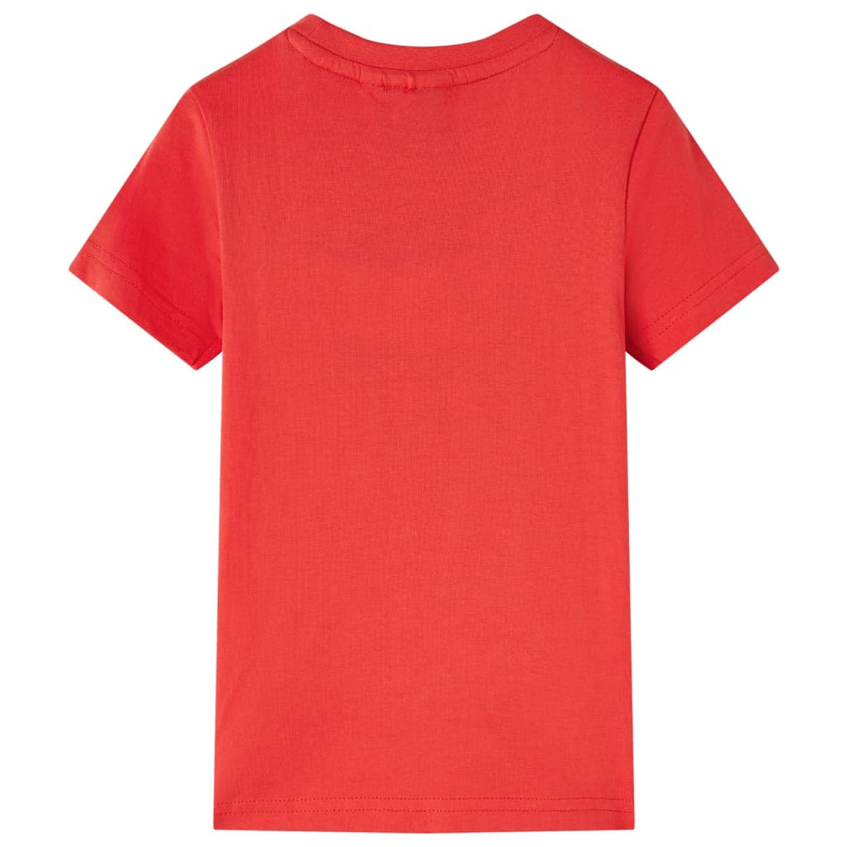 Kids T-Shirt Cotton Red 128 Children's Top Kids Clothing Kids Wear Kids' Tops