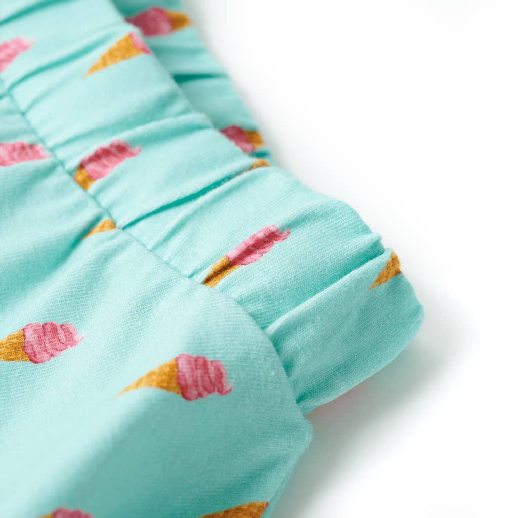 Kids'Skirt Light Mint Cotton 104 Kids' Bottoms Kids' Bottom 104 (suitable for