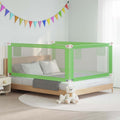 Toddler Safety Bed Rail Fabric (100% Polyester) Green 190 x 25 x 95 cm