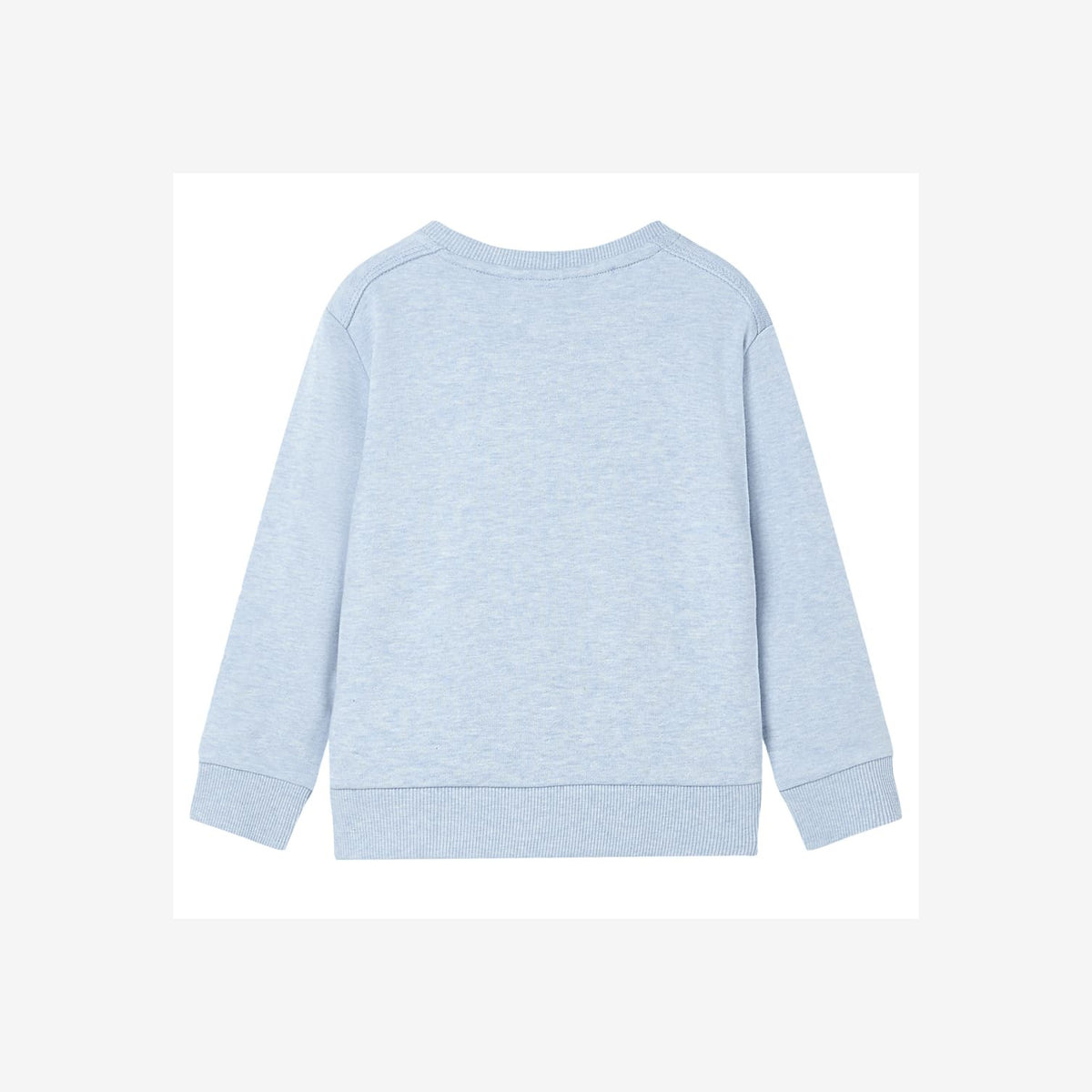 Sweatshirt Cotton Soft Blue Melange 116 Kids Clothing Children's Top Variant 2