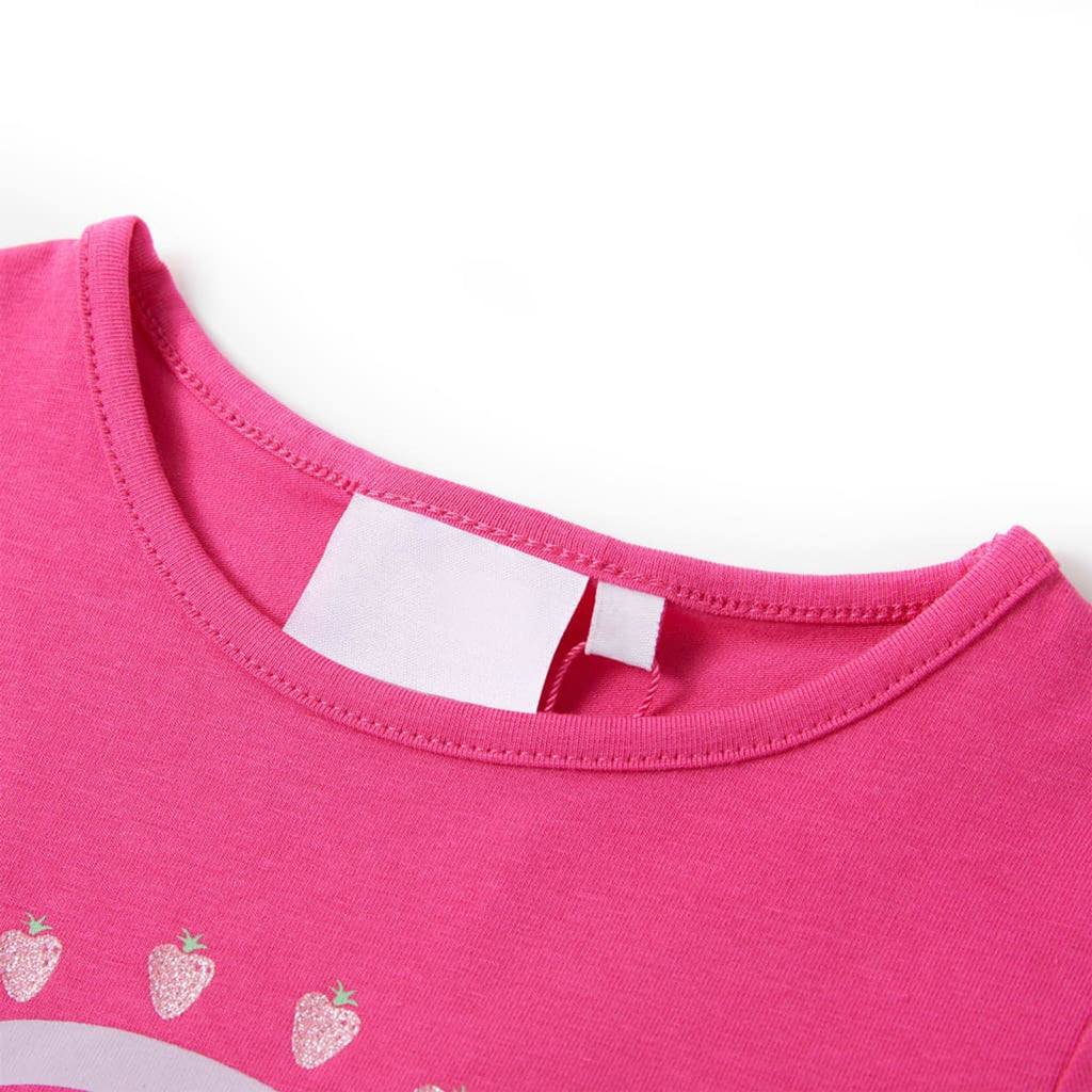Kids T-Shirt Cotton Dark Pink 116 Children's Top Kids Clothing Kids Variant 2