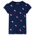 Kids T-Shirt Cotton Navy 104 Children's Top Kids Clothing Kids Wear Variant 2