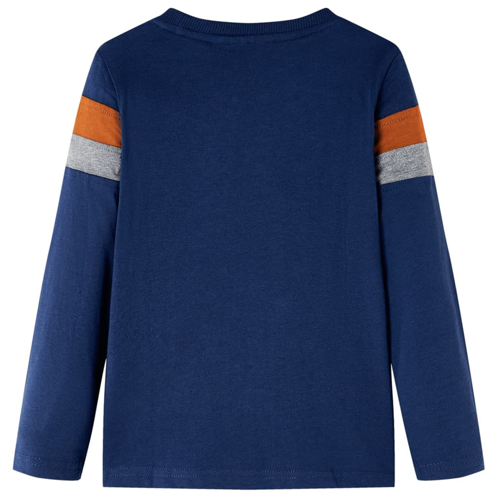 Kids T-Shirt Cotton Navy Blue 116 Children's Top Kids Clothing Kids Variant 2