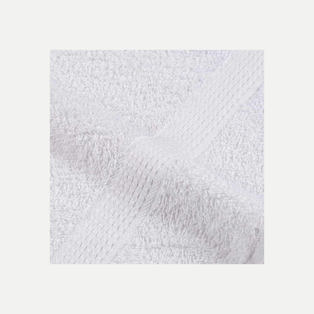 Towel Cotton White 30 x 30 cm Bathroom Bath Linen Home Towels 10 pcs Wash