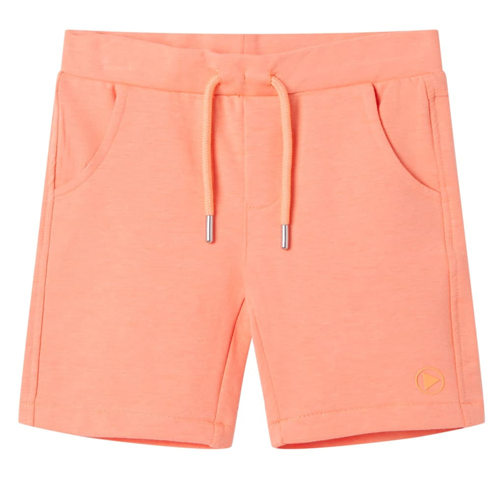 Shorts Cotton Neon Orange 140 Kids' Bottoms Kids' Bottom Kids'Shorts