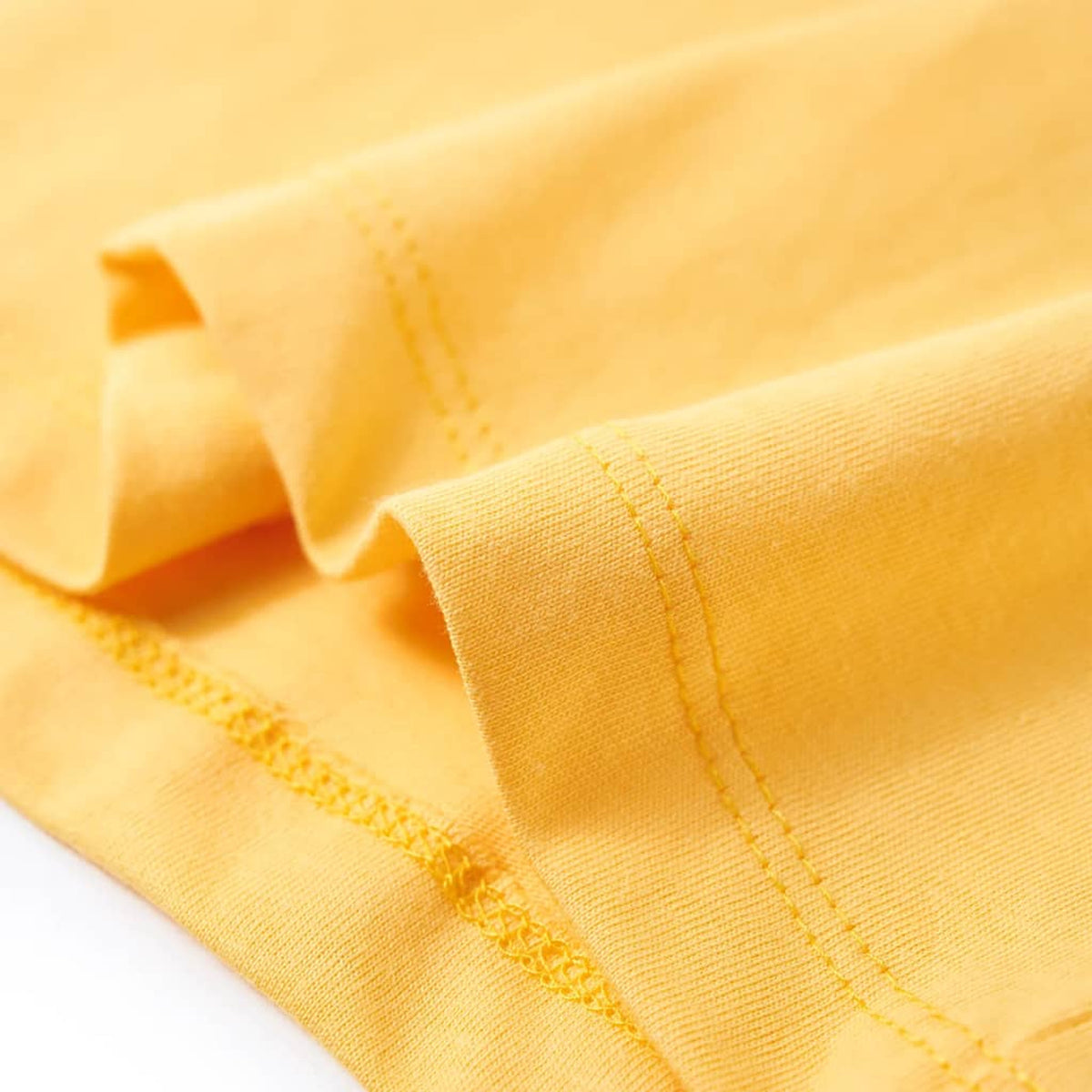 Kids T-Shirt Cotton Light Ochre 104 Children's Top Kids Clothing Kids Wear 104