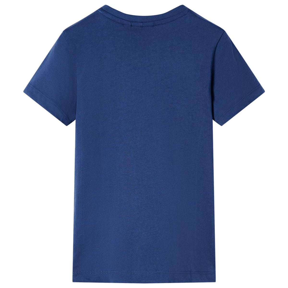 Kids T-Shirt Cotton Dark Blue 116 Children's Top Kids Clothing Kids Wear 116