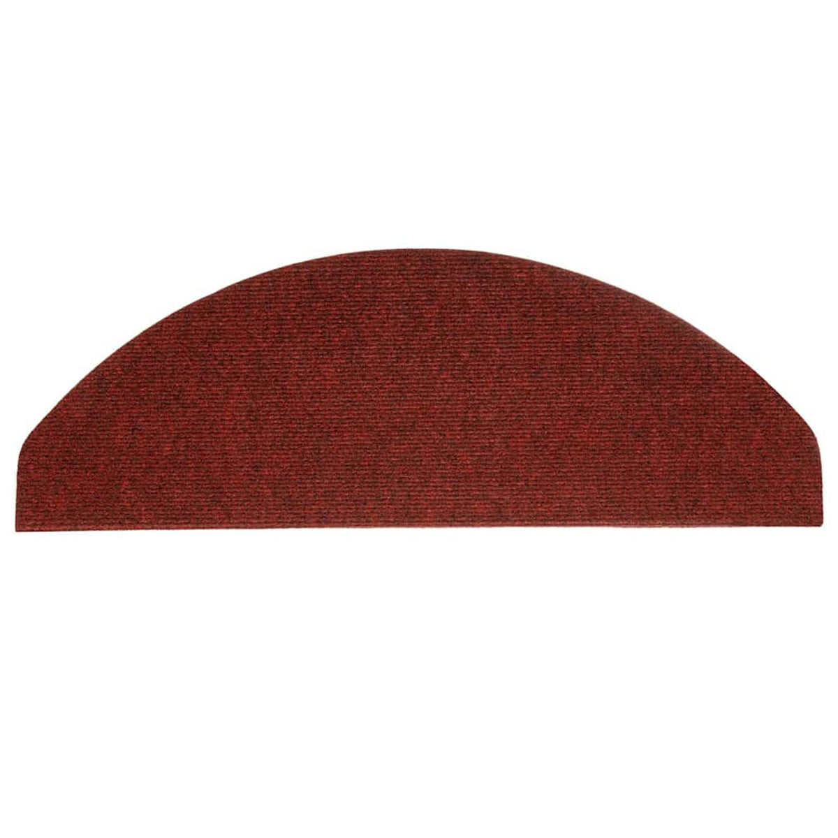 Stair Mats Self-Adhesive Needle Felt Fabric (95%Pes Red 65 x 22.5 x 3.5 cm